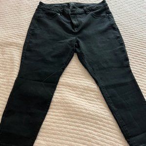 d jeans long stretch dark wash size 22w